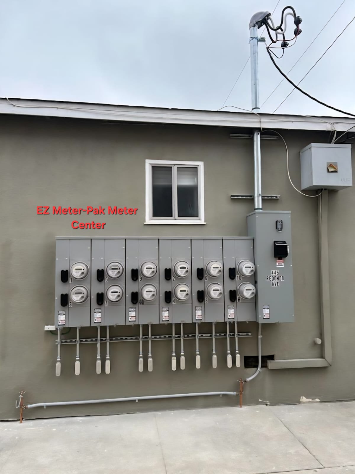 Electrical Panel Upgrades — Multi-tenant EZ Meter-Pak meter center
